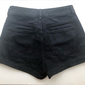 PacSun Shorts - PacSun Black Cuffed Denim Mom Short PacSun Shorts - PacSun Black Cuffed Denim Mom Short